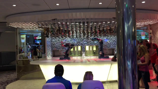 Tour of Harmony of the Seas Bio Bar