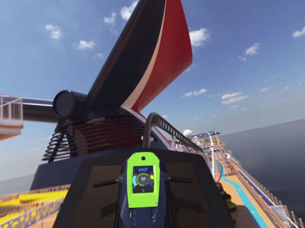 first roller coaster at sea